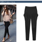 plus size Women's High Waist Harlan Pants Women's Pants Oversize 100.00kg chubby girl Loose Slimming Stretch Leggings Thin