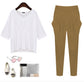 plus size Women's High Waist Harlan Pants Women's Pants Oversize 100.00kg chubby girl Loose Slimming Stretch Leggings Thin