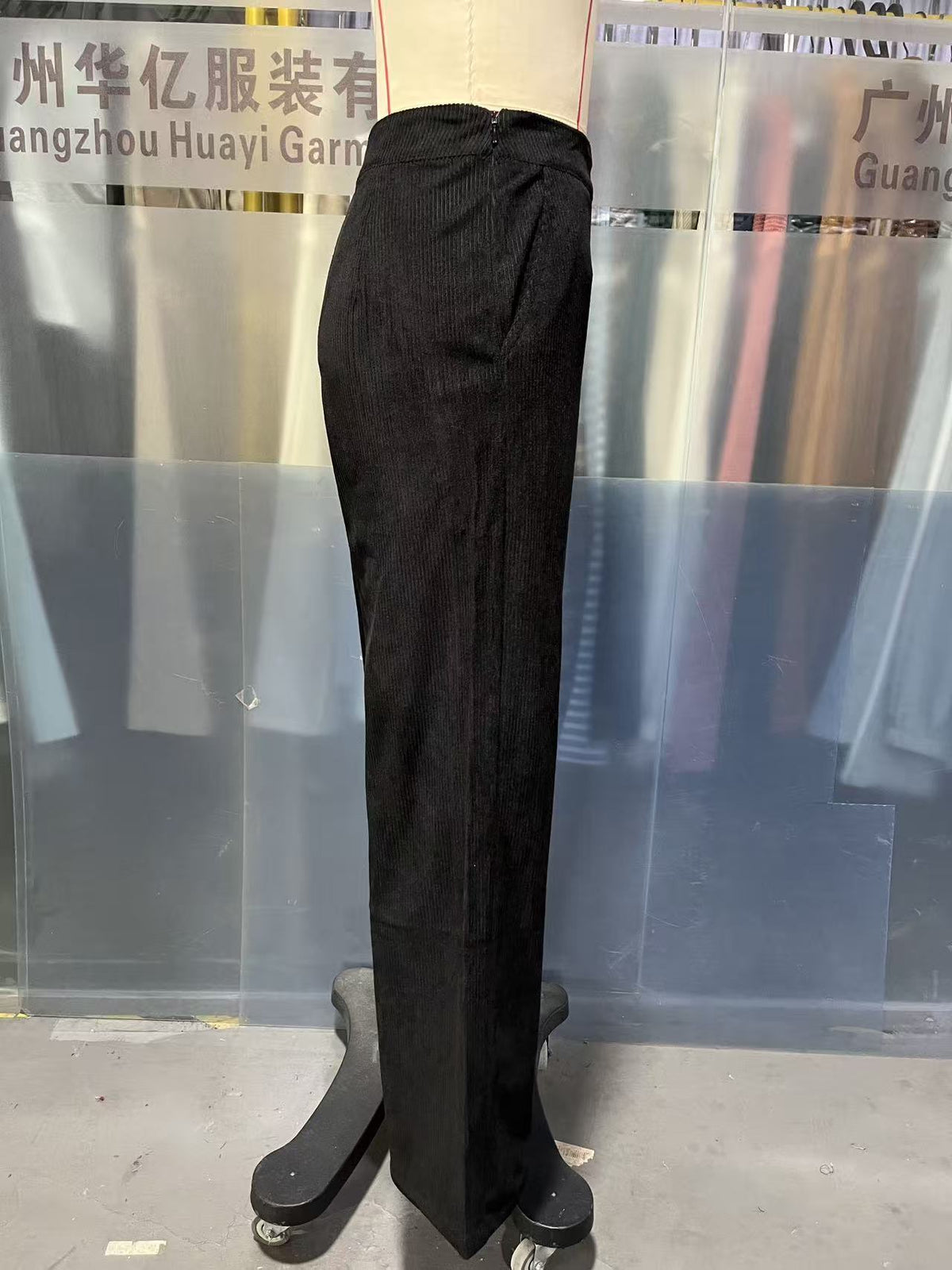 2025 New Women's Trousers Cross-border Spring and Autumn High Waist Loose Wide Leg Pants Drain All-match Casual Straight Pants