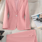 New High-Quality Tailcoat Set, Women's Business Office Jacke