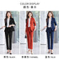 Blue Blazer for Women 2025 Spring and Autumn New Slim Fit Elegant Goddess Style Suit Professional Workwear