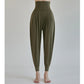 High-Waisted Women's Athletic Pants, Long Pants for Aerobics, Fitness, Dance, Loose Carrot Pants, Harem Jogger Pants for Running