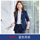 Blue Blazer for Women 2025 Spring and Autumn New Slim Fit Elegant Goddess Style Suit Professional Workwear