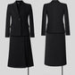 New High-Quality Tailcoat Set, Women's Business Office Jacke