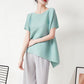 Miyake-Style Pleated Wide-Leg Pants for Women, High-Waisted, Drapey, Slimming, Casual, Versatile, Loose, Plus-Size, Cropped, Leg-Lengthening