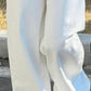 White Wide-Leg Jeans for Women, 2025 Spring New High-Waisted Loose Versatile Slimming Drape Straight-Leg Floor-Length Pants