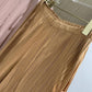 Miyake 2026 Straight-Leg Fashion High-Waisted Pocketed Cropped Pants with Elastic Waistband, Stretchy Pleated Slimming Cigarette Pants for Women