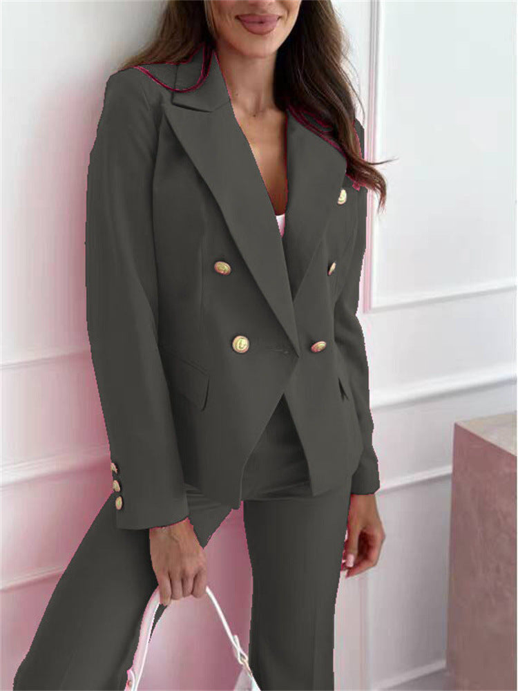 2026 Spring and Autumn New High-End Blazer for Women, Korean Style Casual Small Suit, European Style British Style, Slimming and Brightening