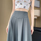 2025 Summer New High-Waisted Straight Wide-Leg Pants for Women, Stylish Versatile Slimming Floor-Length Pants Cross-Border
