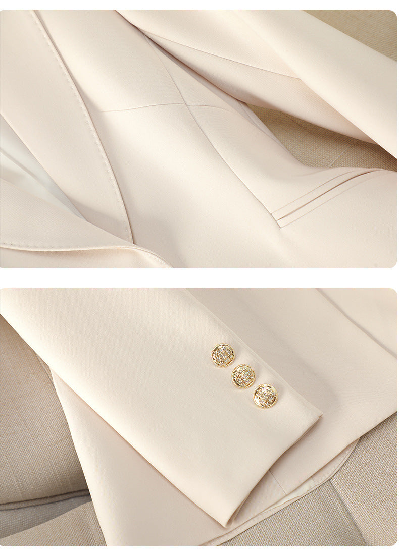 New High-Quality Tailcoat Set, Women's Business Office Jacke