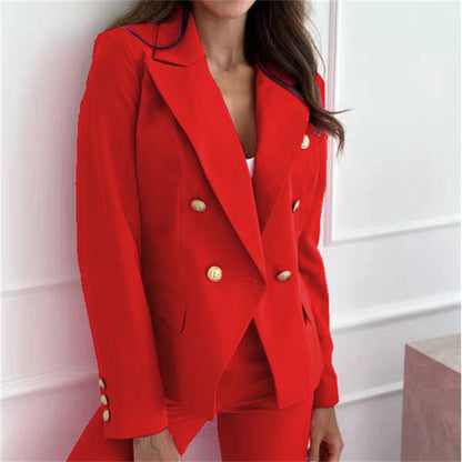 2026 Spring and Autumn New High-End Blazer for Women, Korean Style Casual Small Suit, European Style British Style, Slimming and Brightening