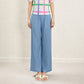 Miyake High Waist Wide Leg Pants Women's Spring and Summer 2024 New Pleated Casual Loose Slimming Straight Long Trousers
