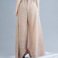 Pleated Heavy-Duty Pleated Wide-Leg Pants High-Waisted Plus-Size Straight-Leg Pants Summer Loose Slimming Casual Pants Women's Long Pants