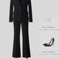 New High-Quality Tailcoat Set, Women's Business Office Jacke