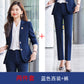 Blue Blazer for Women 2025 Spring and Autumn New Slim Fit Elegant Goddess Style Suit Professional Workwear