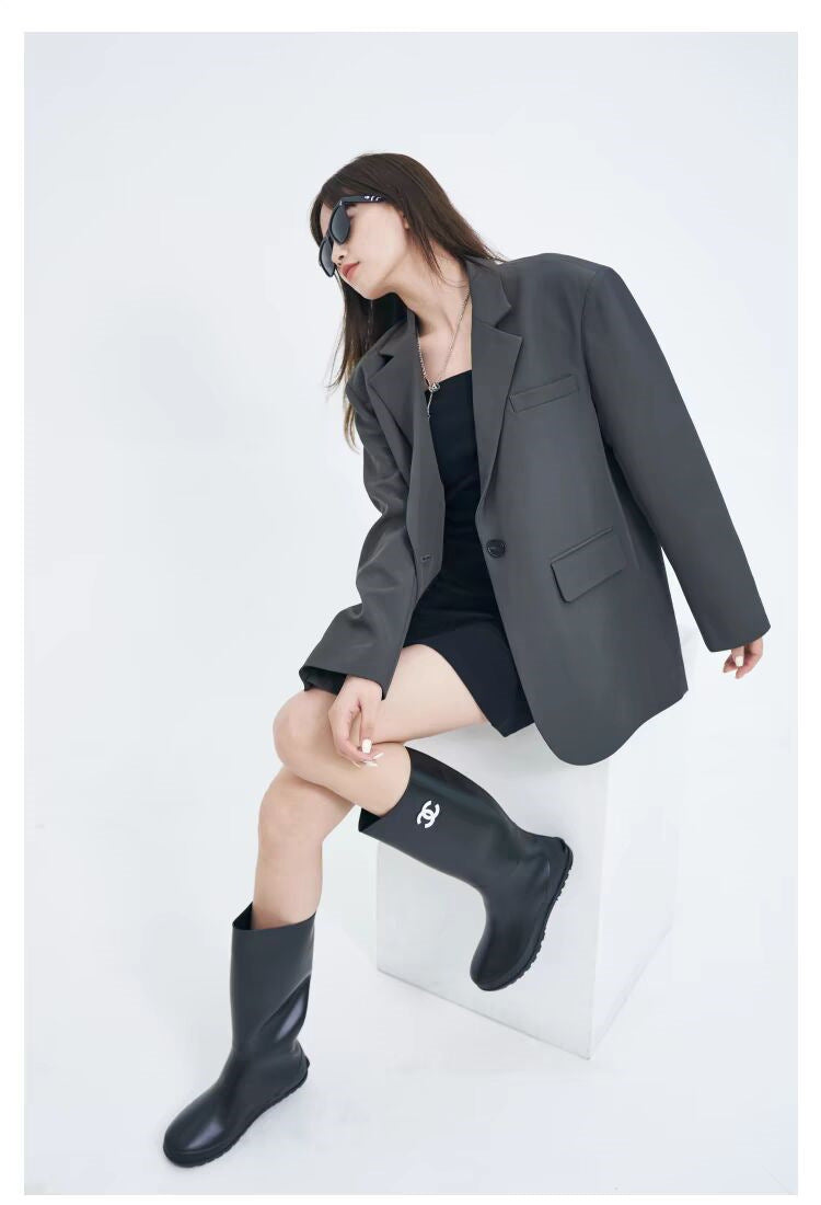 Casual Blazer for Women 2026 Autumn New Style Loose Fit Elegant Commuter Trendy Street Style Small Suit Jacket for Women