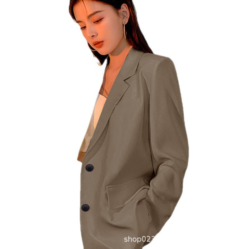 Petite Women's Blazer 2026 Spring New Pink Korean Style Versatile Elegant Short Suit Jacket for Women