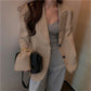 Women's Blazer 2026 Spring and Autumn New Style Small Blazer Korean Version Internet Celebrity Loose Spring and Autumn Pink Casual Suit for Women