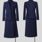 New High-Quality Tailcoat Set, Women's Business Office Jacke