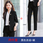 Blue Blazer for Women 2025 Spring and Autumn New Slim Fit Elegant Goddess Style Suit Professional Workwear
