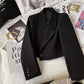 2026 New Short Blazer for Women, Spring and Autumn, Elegant Commuter Style, Office Goddess Style Blazer Top