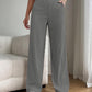 2025 New Women's Trousers Cross-border Spring and Autumn High Waist Loose Wide Leg Pants Drain All-match Casual Straight Pants