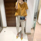 Miyake 2026 Straight-Leg Fashion High-Waisted Pocketed Cropped Pants with Elastic Waistband, Stretchy Pleated Slimming Cigarette Pants for Women