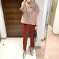Miyake 2026 Straight-Leg Fashion High-Waisted Pocketed Cropped Pants with Elastic Waistband, Stretchy Pleated Slimming Cigarette Pants for Women