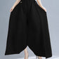 Pleated Heavy-Duty Pleated Wide-Leg Pants High-Waisted Plus-Size Straight-Leg Pants Summer Loose Slimming Casual Pants Women's Long Pants