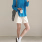 Back Design Sense Loose Micro-transparent Blouse Spring and Summer New Long-sleeved Sunscreen T-shirt Top for Women