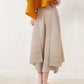 Miyake-Style Pleated Wide-Leg Pants for Women, High-Waisted, Drapey, Slimming, Casual, Versatile, Loose, Plus-Size, Cropped, Leg-Lengthening