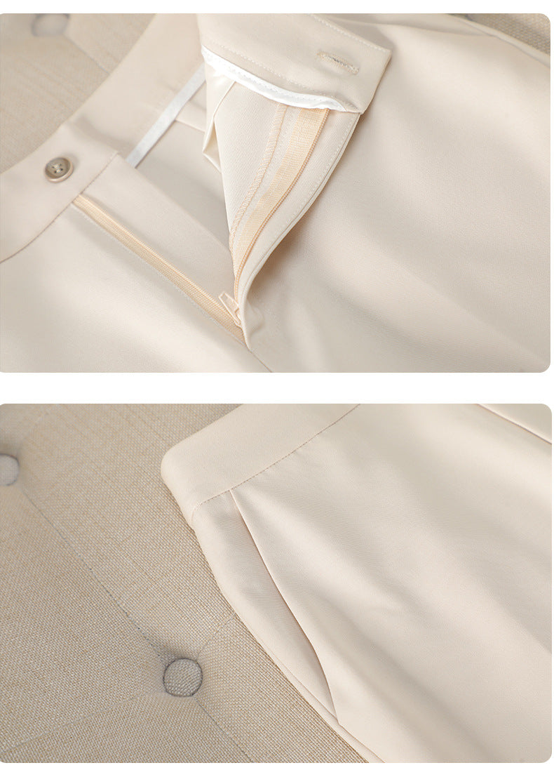 New High-Quality Tailcoat Set, Women's Business Office Jacke