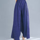 Pleated Heavy-Duty Pleated Wide-Leg Pants High-Waisted Plus-Size Straight-Leg Pants Summer Loose Slimming Casual Pants Women's Long Pants