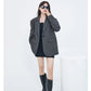 Casual Blazer for Women 2026 Autumn New Style Loose Fit Elegant Commuter Trendy Street Style Small Suit Jacket for Women