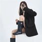 Casual Blazer for Women 2026 Autumn New Style Loose Fit Elegant Commuter Trendy Street Style Small Suit Jacket for Women