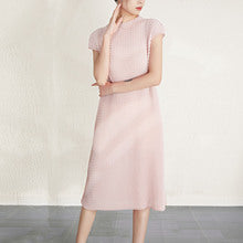 Miyake-Style Pleated Wide-Leg Pants for Women, High-Waisted, Drapey, Slimming, Casual, Versatile, Loose, Plus-Size, Cropped, Leg-Lengthening