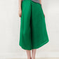 Miyake-Style Pleated Wide-Leg Pants for Women, High-Waisted, Drapey, Slimming, Casual, Versatile, Loose, Plus-Size, Cropped, Leg-Lengthening