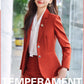 Blue Blazer for Women 2025 Spring and Autumn New Slim Fit Elegant Goddess Style Suit Professional Workwear