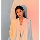 Petite Women's Blazer 2026 Spring New Pink Korean Style Versatile Elegant Short Suit Jacket for Women