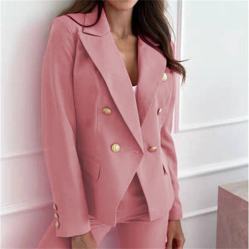 2026 Spring and Autumn New High-End Blazer for Women, Korean Style Casual Small Suit, European Style British Style, Slimming and Brightening