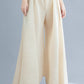 Pleated Heavy-Duty Pleated Wide-Leg Pants High-Waisted Plus-Size Straight-Leg Pants Summer Loose Slimming Casual Pants Women's Long Pants