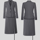 New High-Quality Tailcoat Set, Women's Business Office Jacke