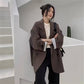 Casual Style Blazer for Women 2026 Spring and Autumn New Street Style Internet Celebrity Simple Loose Coffee-Colored Small Suit