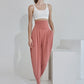 High-Waisted Women's Athletic Pants, Long Pants for Aerobics, Fitness, Dance, Loose Carrot Pants, Harem Jogger Pants for Running