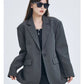 Casual Blazer for Women 2026 Autumn New Style Loose Fit Elegant Commuter Trendy Street Style Small Suit Jacket for Women