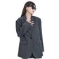 Casual Blazer for Women 2026 Autumn New Style Loose Fit Elegant Commuter Trendy Street Style Small Suit Jacket for Women