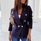2026 Spring and Autumn New High-End Blazer for Women, Korean Style Casual Small Suit, European Style British Style, Slimming and Brightening