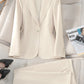 New High-Quality Tailcoat Set, Women's Business Office Jacke