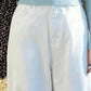White Wide-Leg Jeans for Women, 2025 Spring New High-Waisted Loose Versatile Slimming Drape Straight-Leg Floor-Length Pants