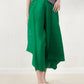 Miyake-Style Pleated Wide-Leg Pants for Women, High-Waisted, Drapey, Slimming, Casual, Versatile, Loose, Plus-Size, Cropped, Leg-Lengthening
